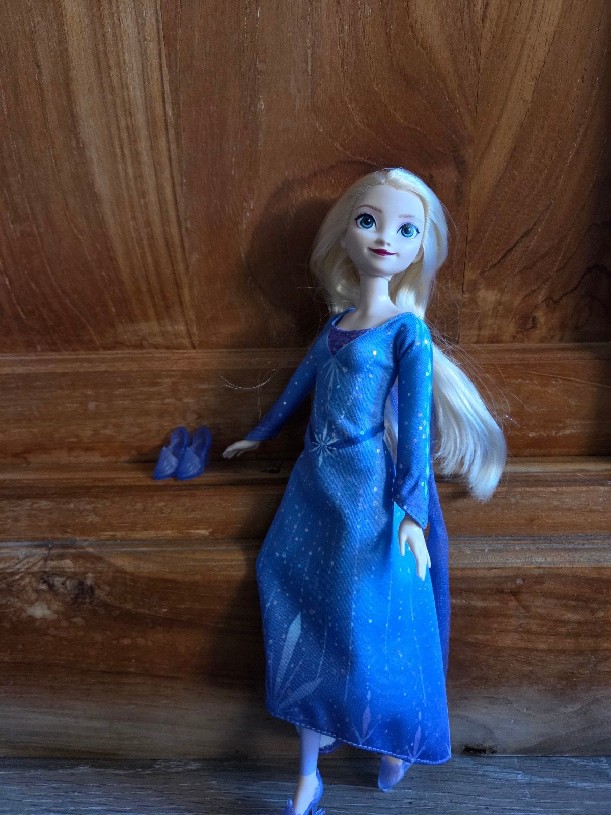 Disney poppen mulan en elsa tekoop!!, Ophalen, Overige figuren, Beeldje of Figuurtje