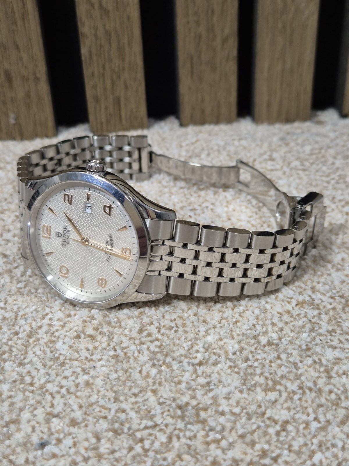 Tudor 1926 91650, Ophalen of Verzenden, Zo goed als nieuw, Staal, Overige merken
