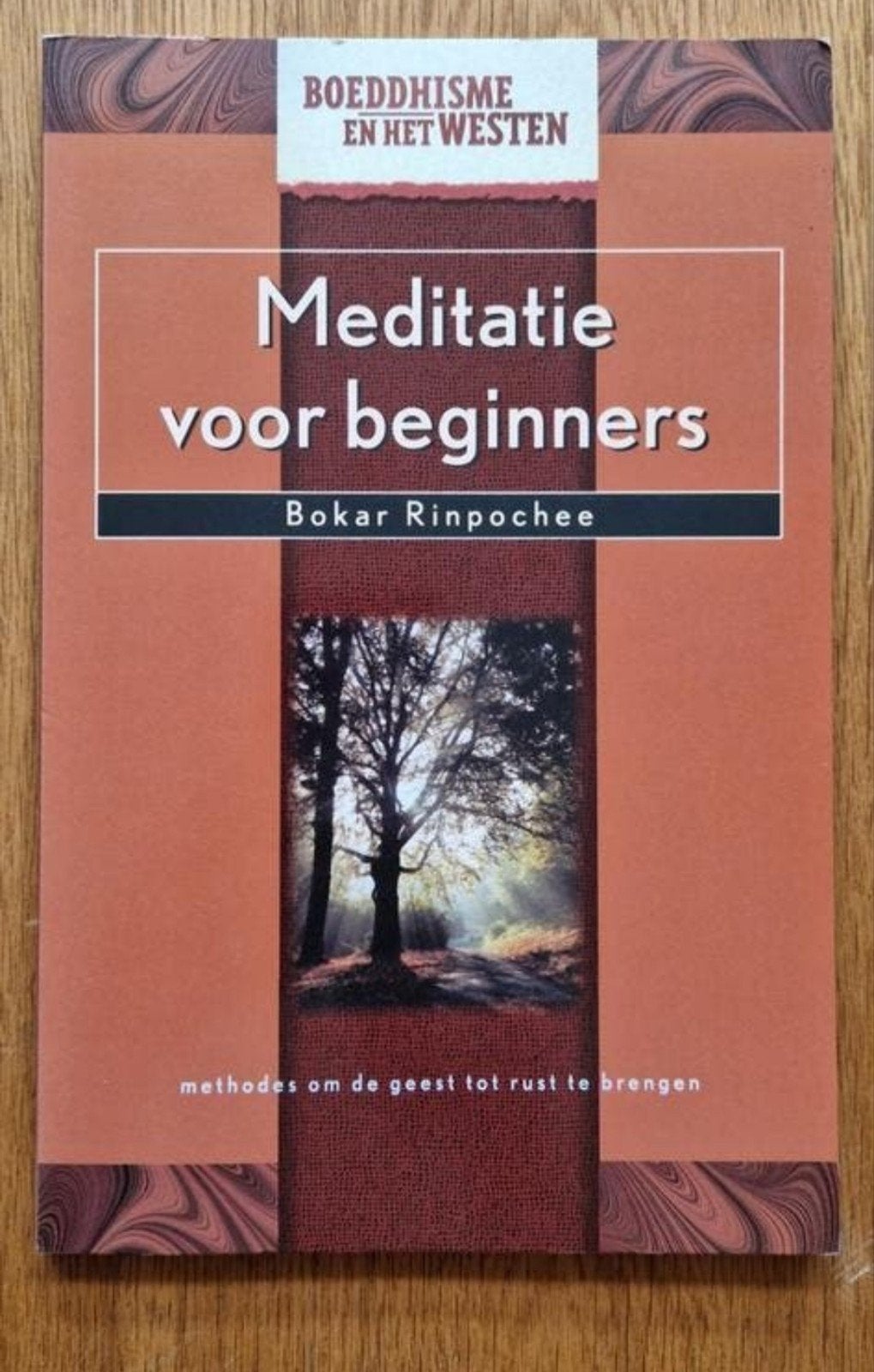 R. Bokar - Meditatie voor beginners, Ophalen of Verzenden, Meditatie of Yoga, Instructieboek