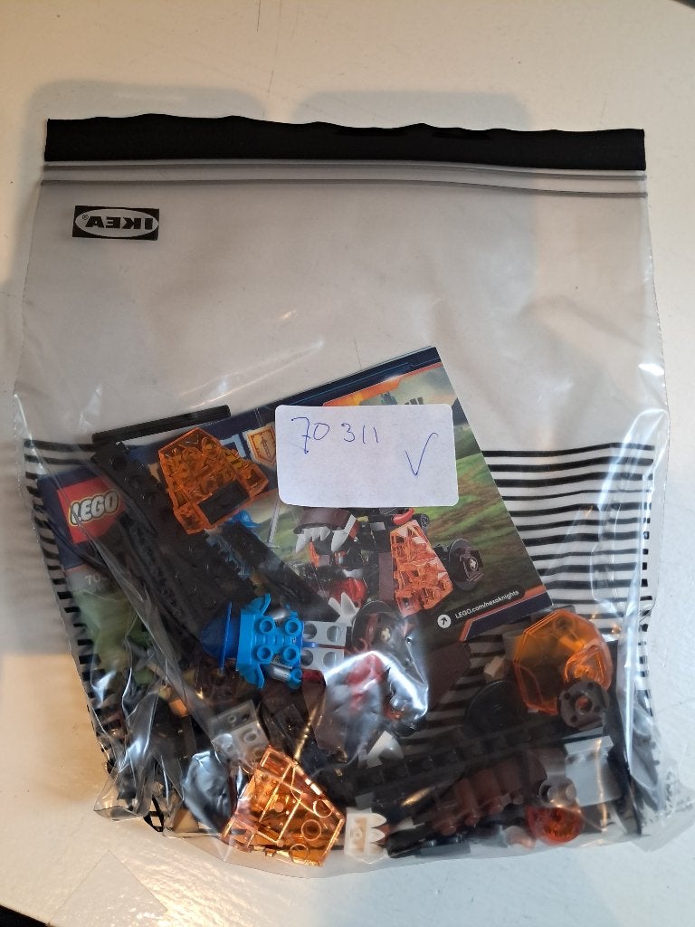 Lego Nexo Knights 70311 - Chaos Katapult, Gebruikt, Lego, Ophalen of Verzenden, Complete set