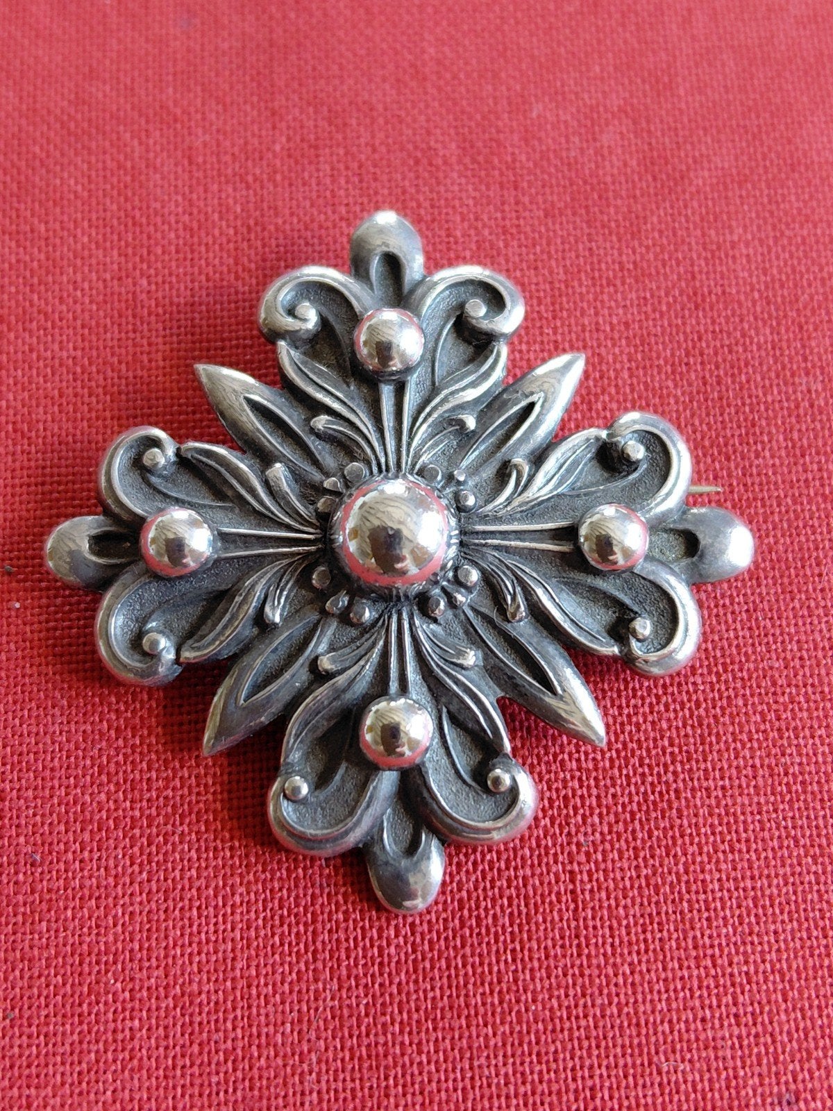 CANDIDA Designer Zuid-Afrikaanse Sterling Zilver Broche., Ophalen of Verzenden, Zilver, Broche