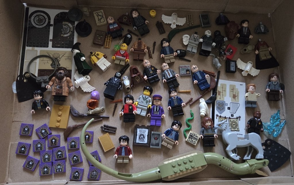 lego minifiguren Harry Potter, Ophalen of Verzenden, Gebruikt, Losse stenen, Lego