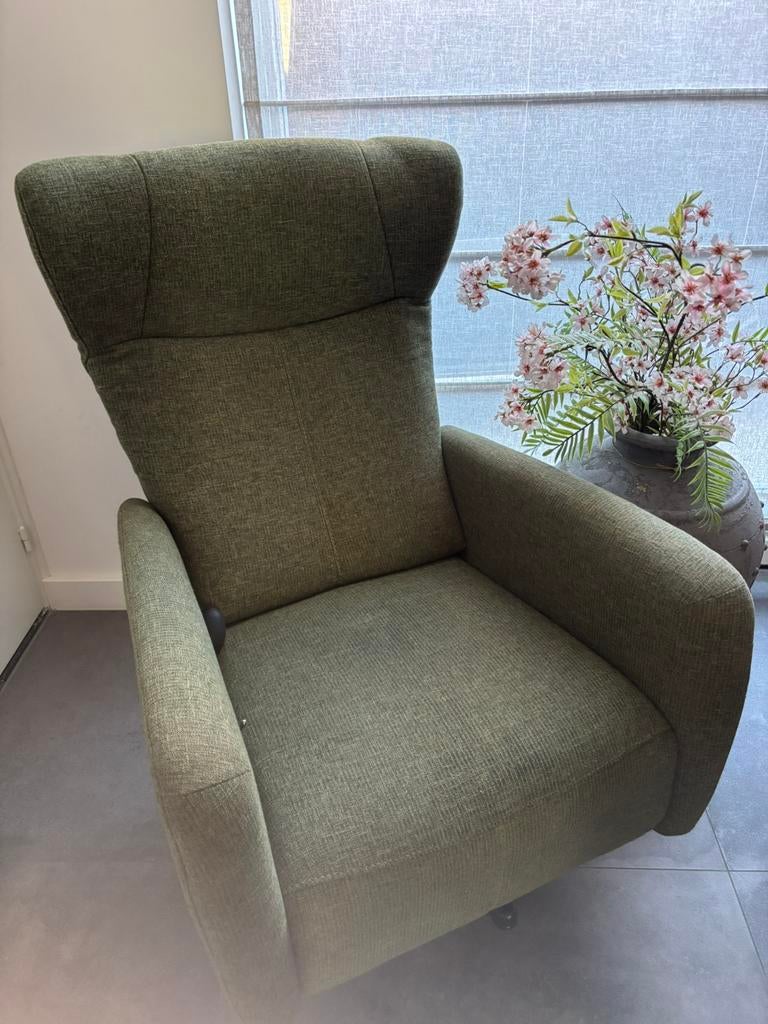 Relaxfauteuil, Huis en Inrichting, Fauteuils, Ophalen of Verzenden, Zo goed als nieuw, Minder dan 75 cm, 50 tot 75 cm