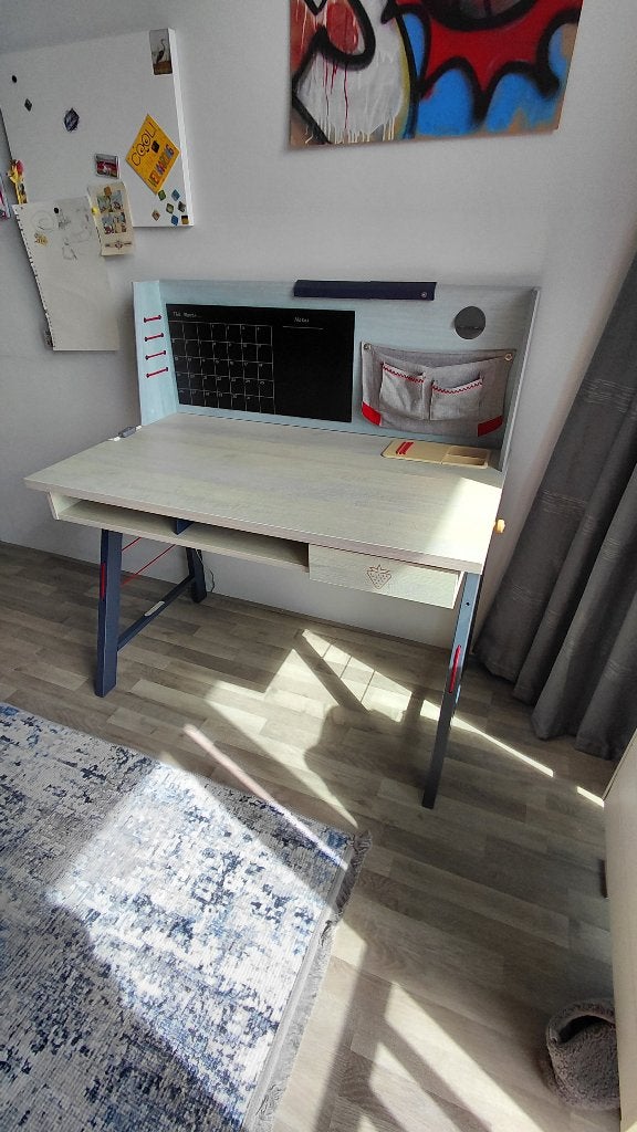 Cilek Trio Medium Bureau met Opzetstuk, Ophalen, 110 cm, 62 cm, Zo goed als nieuw