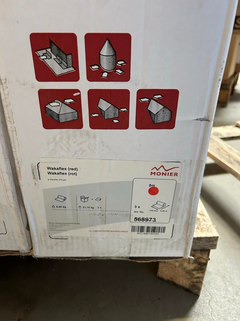 Wakaflex Rapid Flashing (Rood) - 5m, Doe-het-zelf en Verbouw, Dakpannen en Dakbedekking, Nieuw, Overige typen, Overige materialen