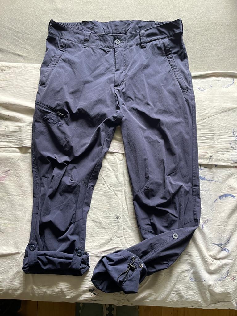 Maier sports broek Mast 52, Ophalen of Verzenden, Gedragen, Maat 52/54 (L), Blauw