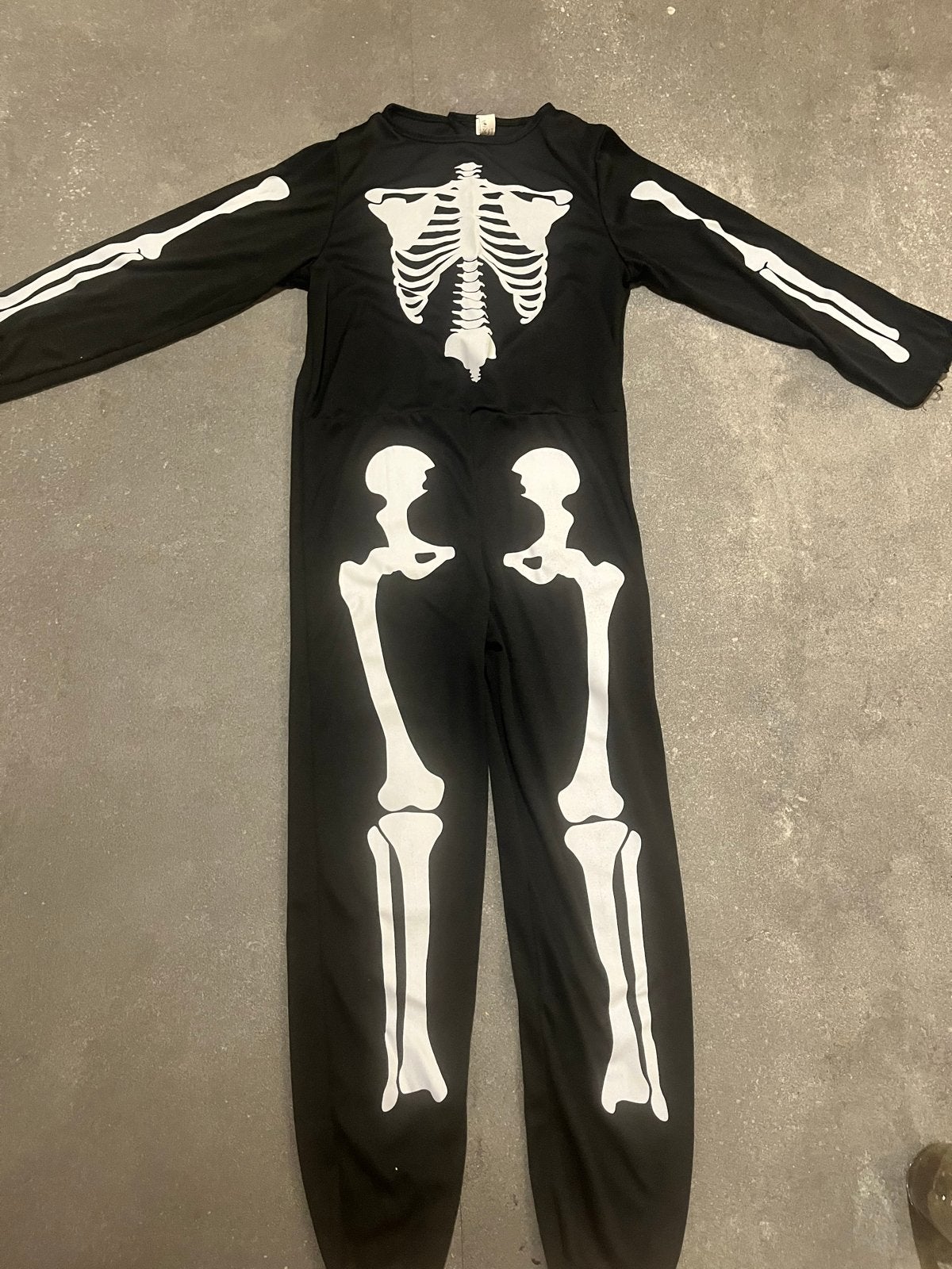 Skelettenpak Halloween Carnaval Verkleedkleding, Ophalen of Verzenden, Gebruikt, 122 t/m 128, Jongen of Meisje