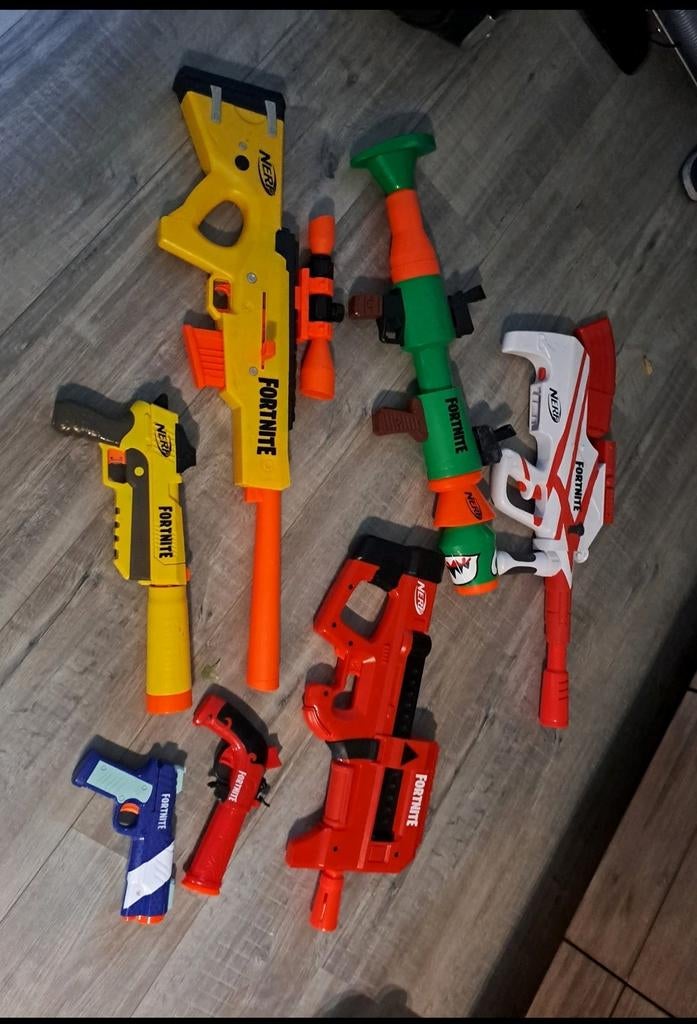 Fortnite guns in orde!, Ophalen