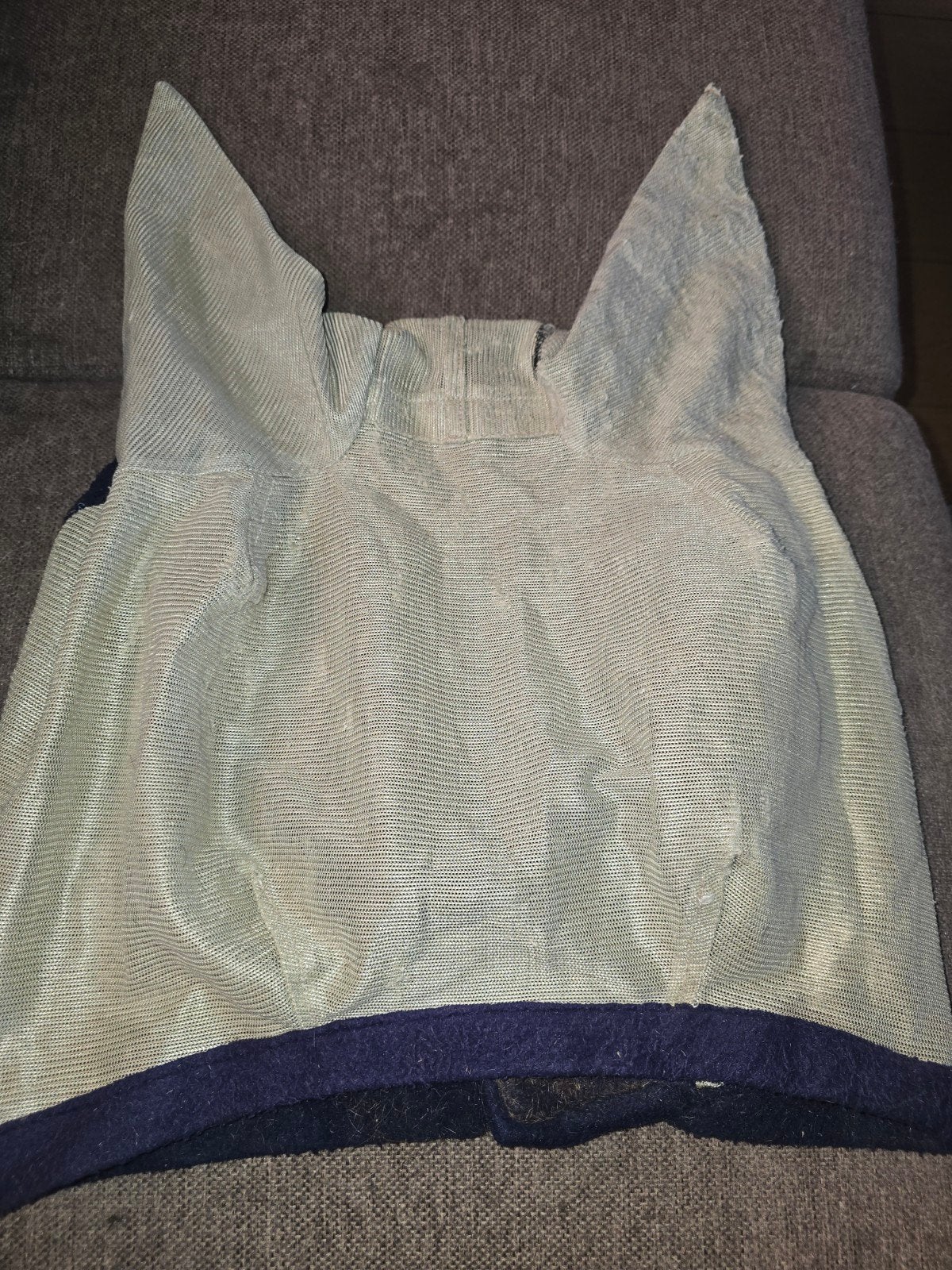 vliegenmasker met klittenband, Ophalen of Verzenden, Gebruikt