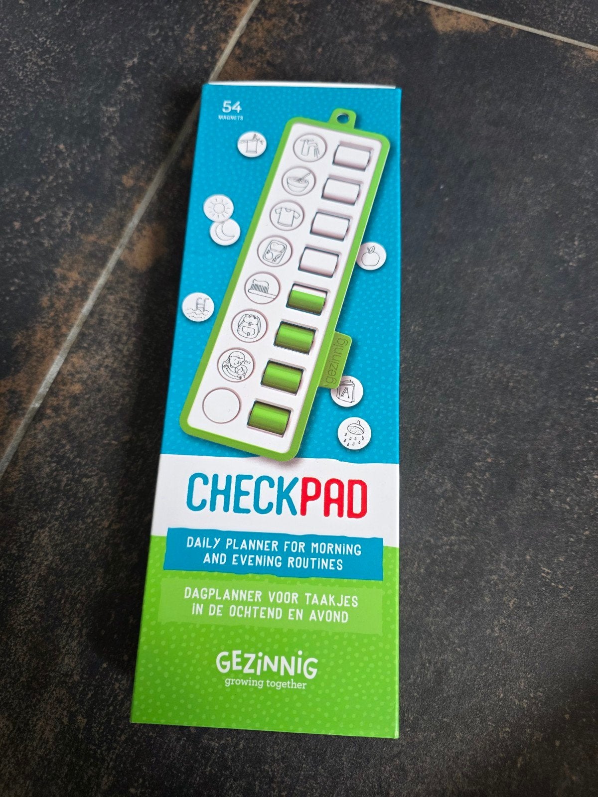 Gezinnig Checkpad - Dagplanner voor routines, Ophalen of Verzenden, Zo goed als nieuw