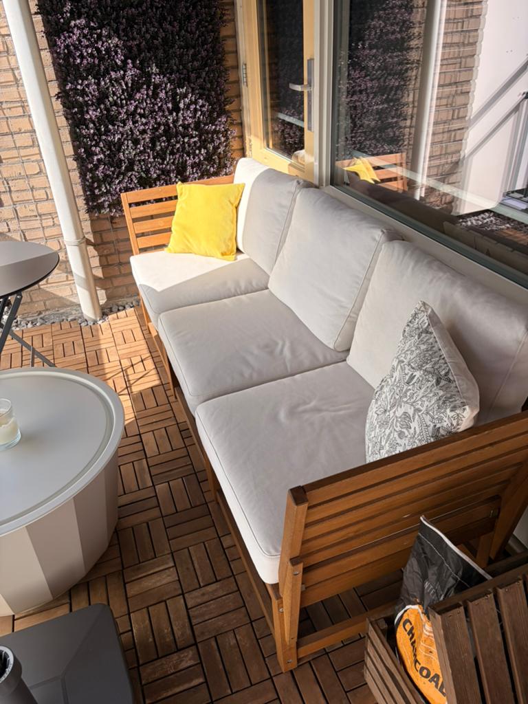 Loungeset Ikea zgan, Ophalen of Verzenden, Zo goed als nieuw