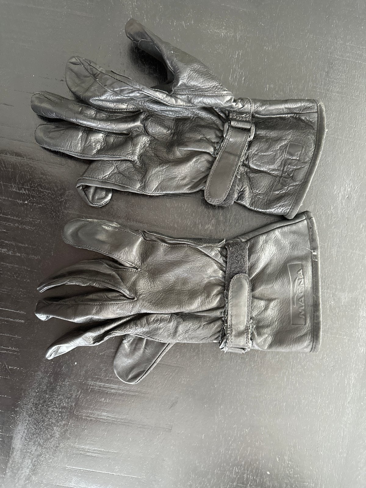Mooie leren oldtimer Puch handschoenen L/XL, Ophalen, Tweedehands, Heren, Handschoenen