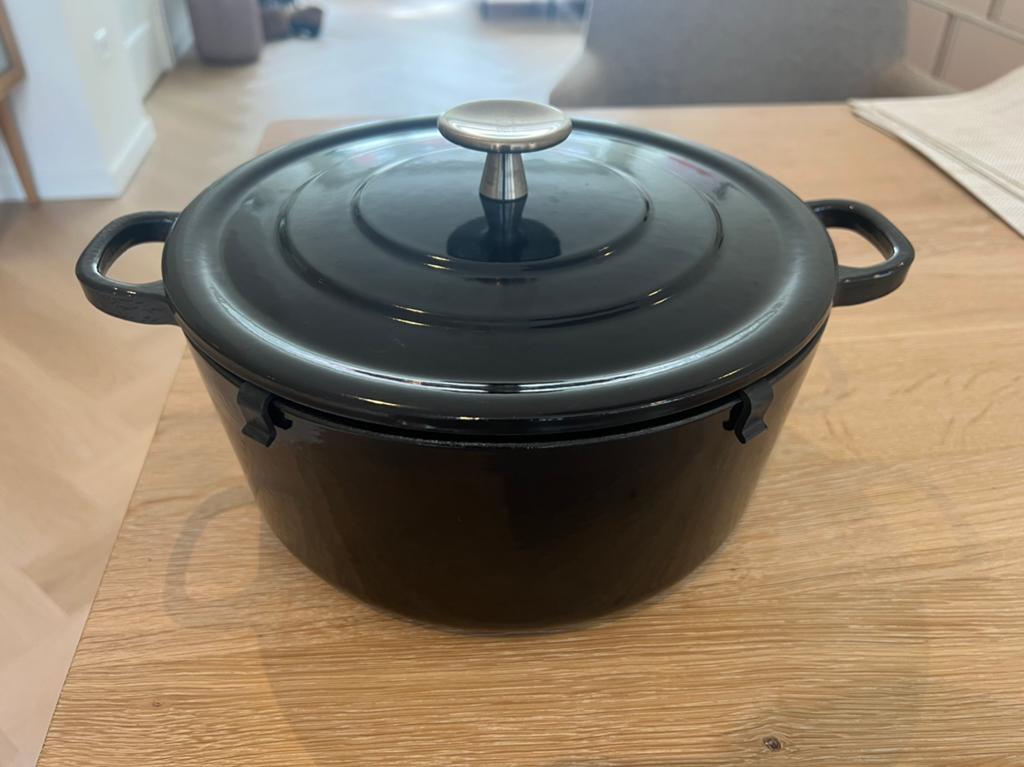 Royal van Kempen & Begeer braadpan / Dutch oven, Ophalen, Zo goed als nieuw, Gietijzer, Koekenpan of Braadpan