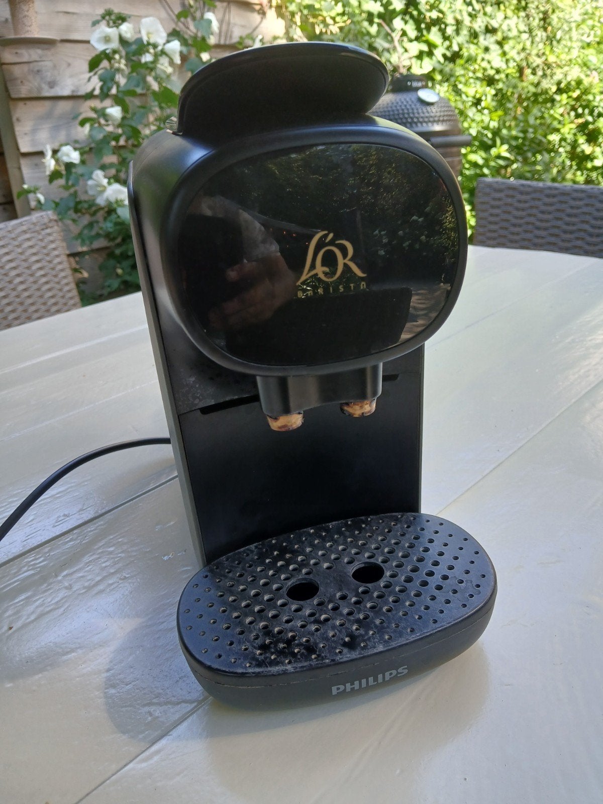 L'OR Barista koffiemachine - Zwart, Ophalen, Gebruikt, Koffiemachine, 1 kopje