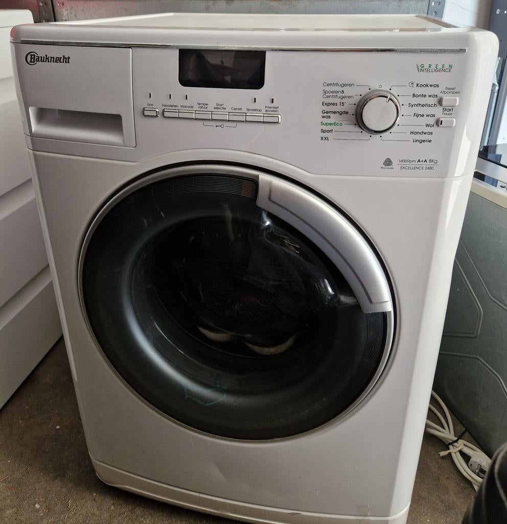 BAUKNECHT EXCELLENCE WASMACHINE IN GOEDE STAAT MET GARANTIE, Ophalen, Zo goed als nieuw