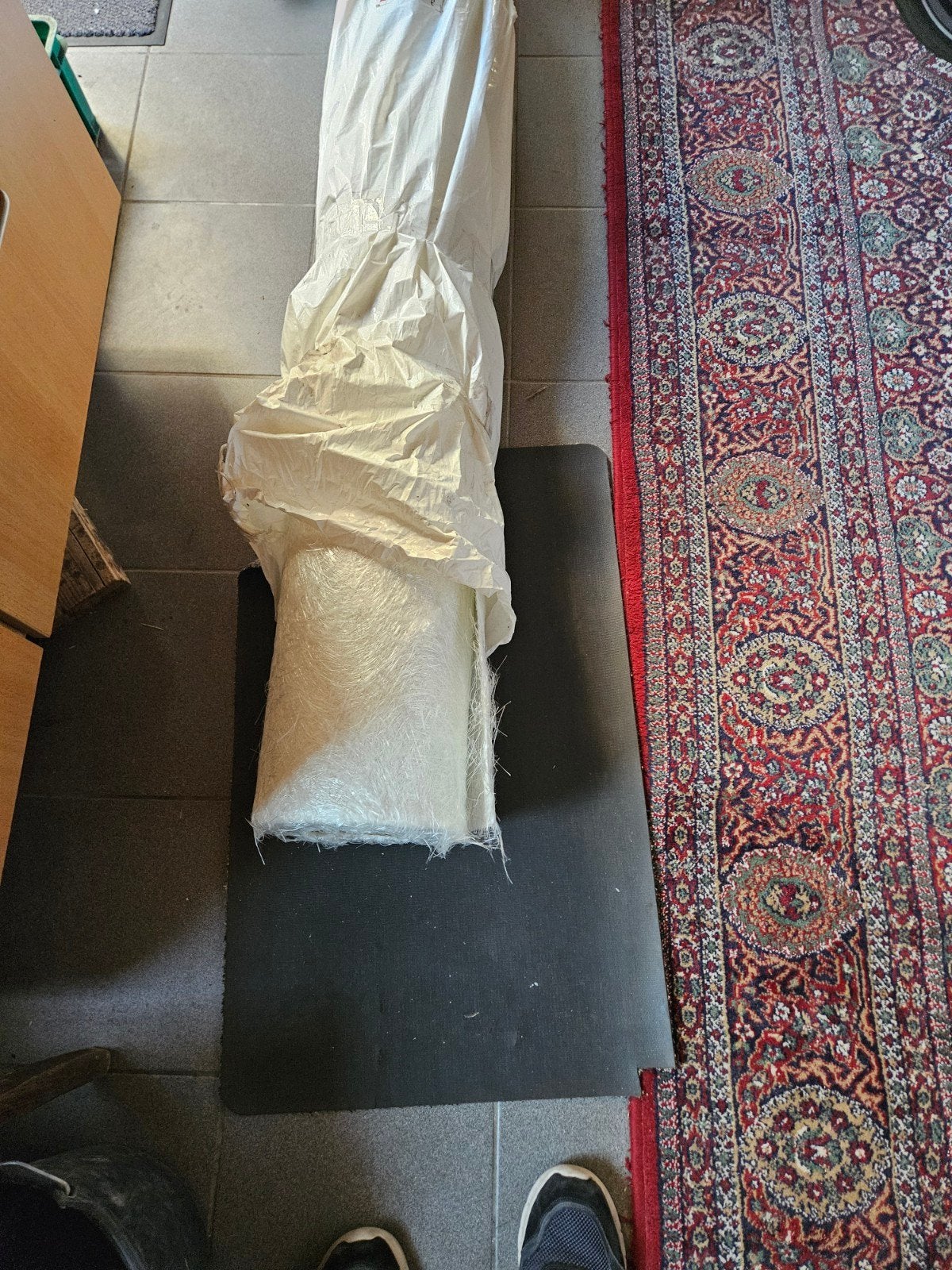 glasvezel mat, Ophalen, Zo goed als nieuw, Onderhoud en Reparatie