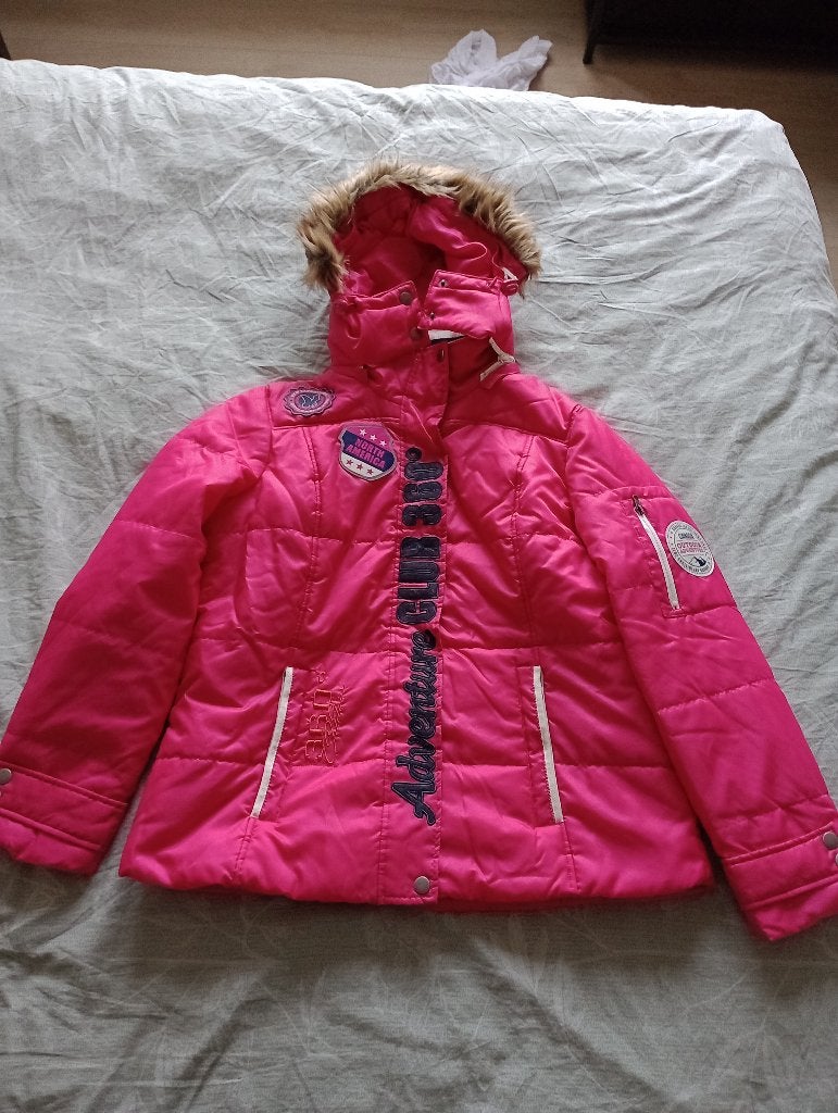 Dames Jas, Roze - Maat 46, Kleding | Dames, Ophalen of Verzenden, Zo goed als nieuw, Maat 46/48 (XL) of groter, Roze