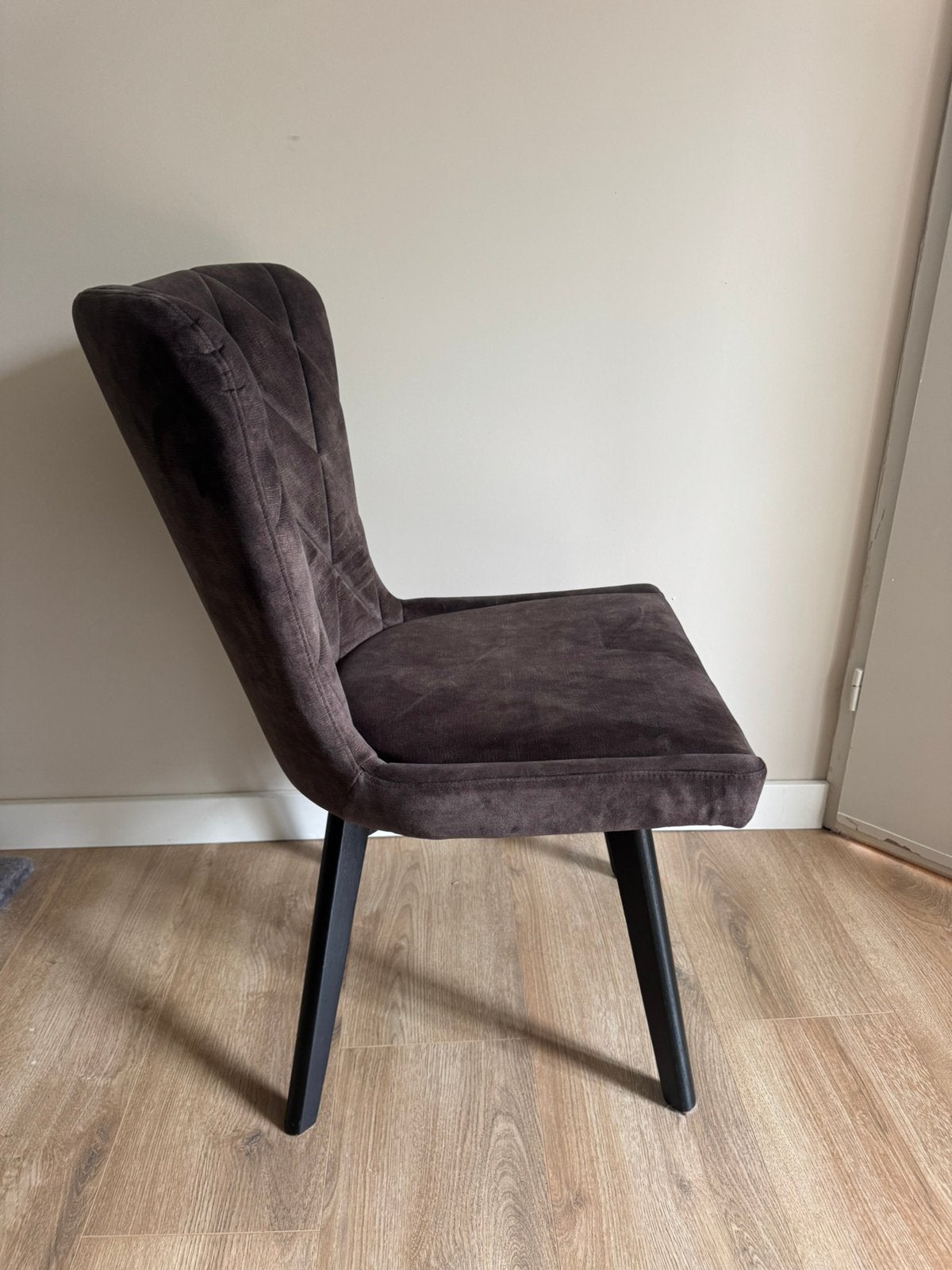Eetkamer stoelen, Ophalen, UrbanSofa, Bruin, Zo goed als nieuw