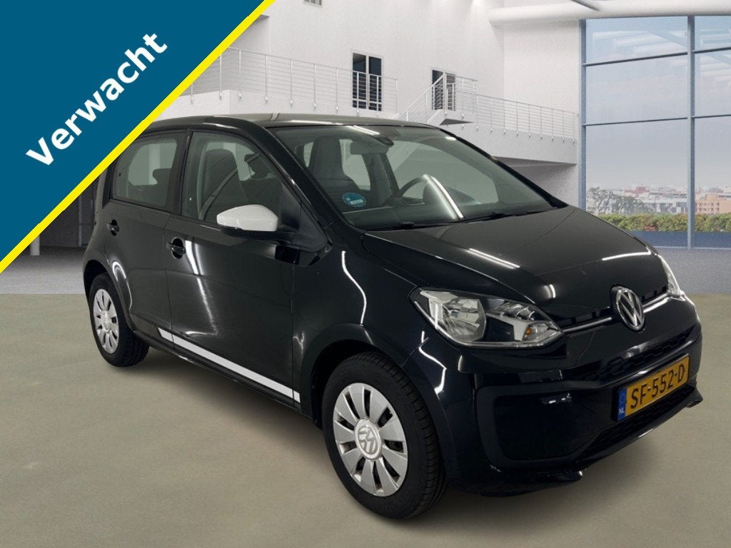 Volkswagen up! VERWACHT! 1.0 BMT MOVE UP! 5-DRS. + AIRCO (58, Stof, Gebruikt, Zwart, Origineel Nederlands