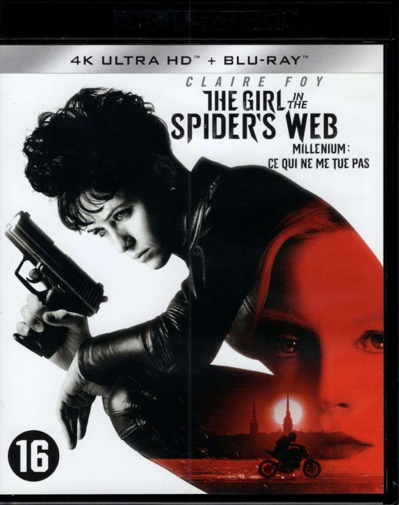 The Girl in the Spider's Web 4K + bluray (2018) - NL uitgave, Sony Interactive Entertainment Benelux B.V., Engels, Nederlands