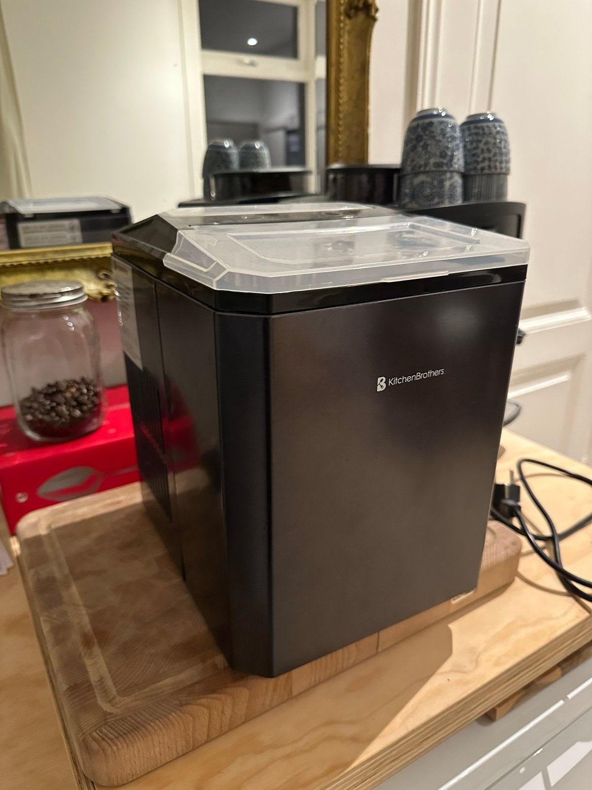KitchenBrothers IJsmachine Easy Clean 1L KB4040/KB4041, Ophalen, Zo goed als nieuw