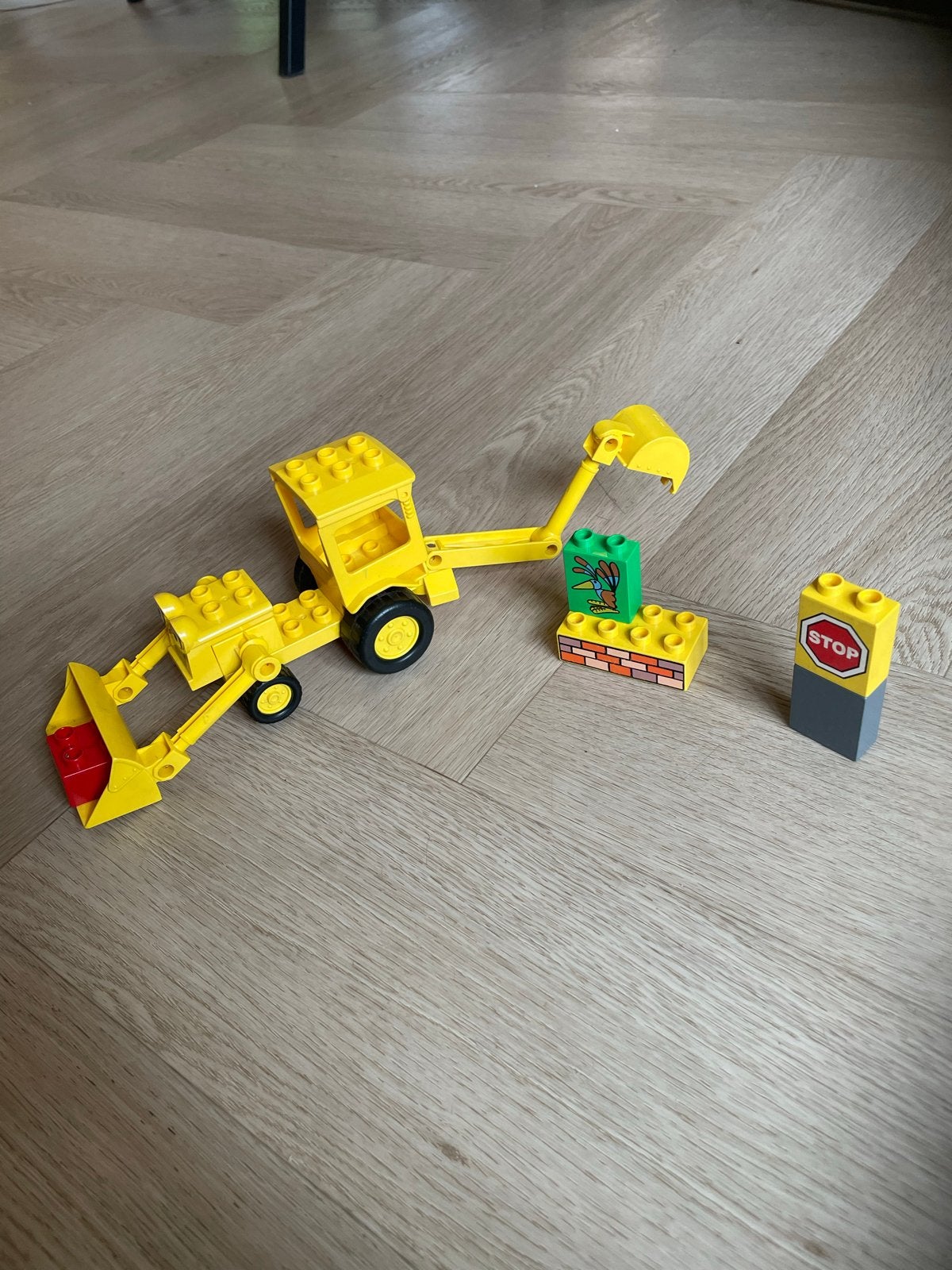Complete Duplo set: Graafmachine  bob de bouwer, Gebruikt, Ophalen of Verzenden, Compleet, Duplo