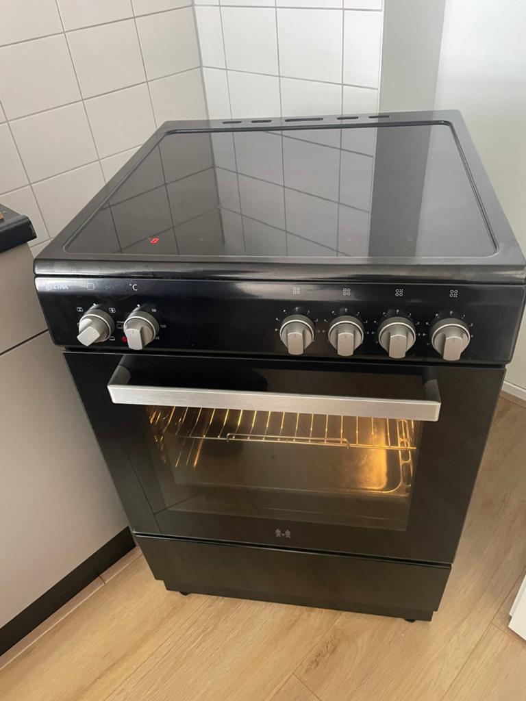 Etna Inductie Fornuis - 1 Jaar Garantie - 2/3 Fase, Zo goed als nieuw, Inductie, 85 tot 90 cm, 4 kookzones
