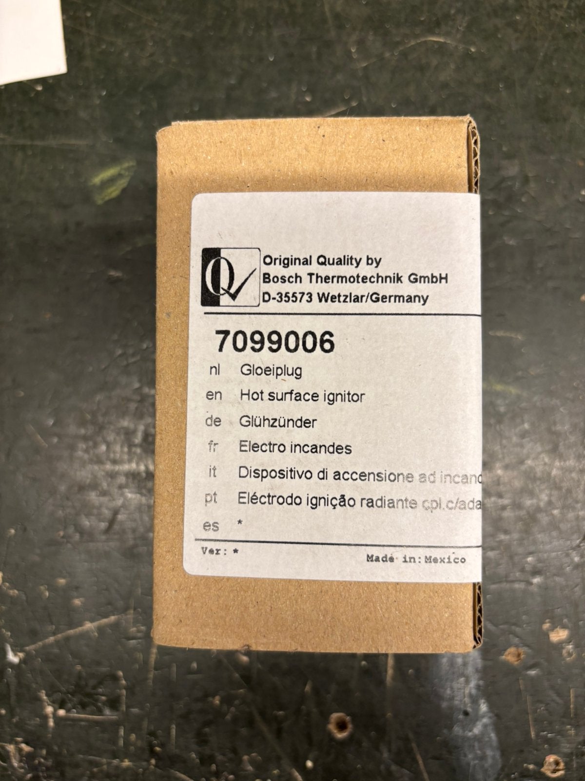 Nefit Ecomline gloeiplug 7099006 NIEUW!, Minder dan 30 cm, Cv-ketel of Combi-ketel, Nieuw, Minder dan 60 cm
