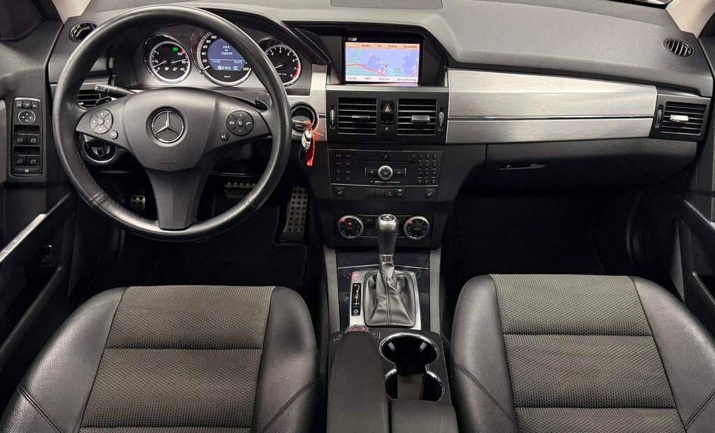 Mercedes-Benz GLK-klasse 350 4-Matic*Panodak*Trekhaak*Navi*X, Auto's, Automaat, Zwart, 2000 kg, Leder en Stof