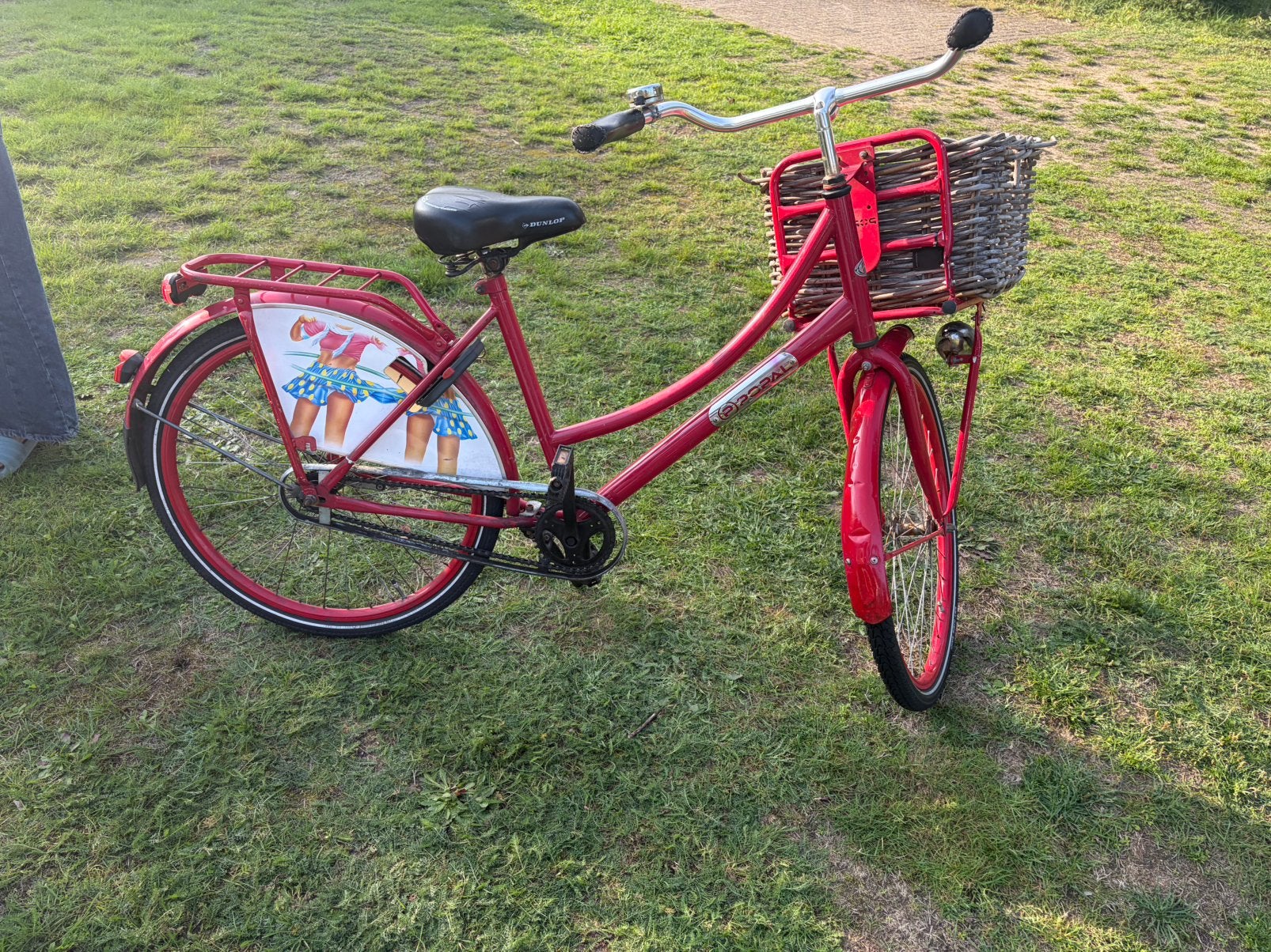 Fiets popal 26 inch, Fietsen en Brommers, Ophalen of Verzenden, Gebruikt, Terugtraprem, 26 inch of meer