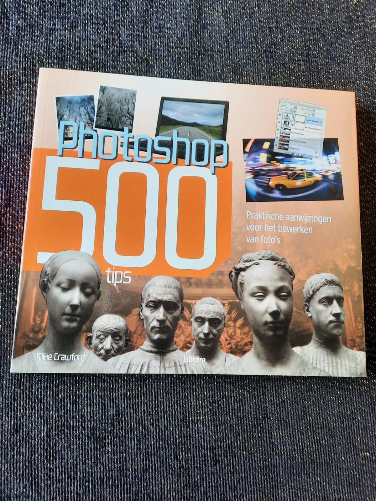 Photoshop 500 tips - Softcover met flappen - Nieuwstaat, Ophalen of Verzenden, Nieuw, Fotografie algemeen, Mike Crawford