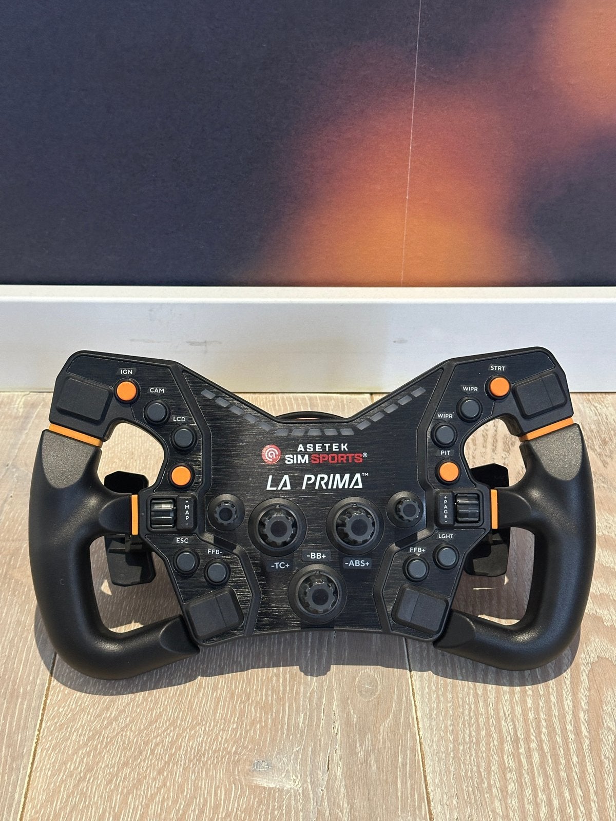 Asetek La Prima sim racing Steering Wheel met LMP handles, Ophalen of Verzenden, Zo goed als nieuw