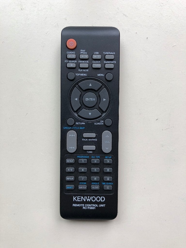 Kenwood afstandsbediening, Ophalen of Verzenden, Gebruikt, Origineel, Receiver of Versterker