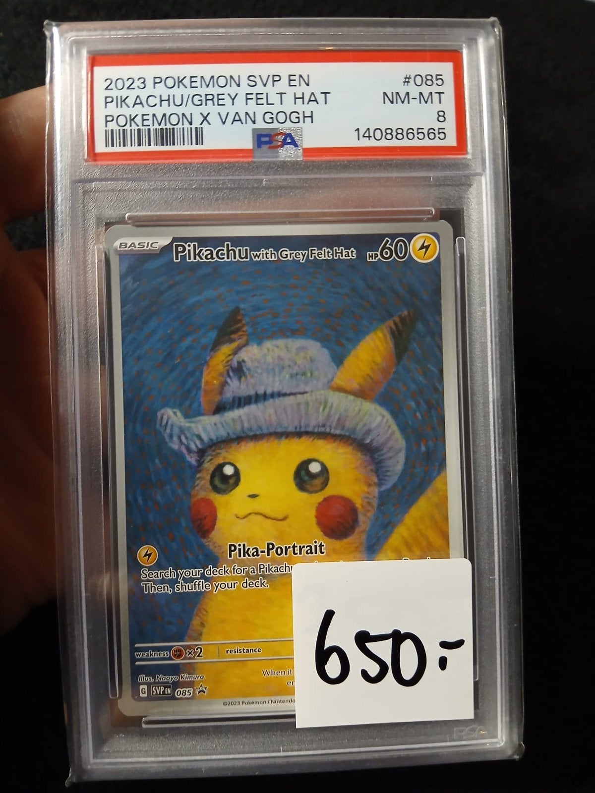 Pikachu van gogh zie ook andere advertenties, Hobby en Vrije tijd, Verzamelkaartspellen | Pokémon, Ophalen of Verzenden, Zo goed als nieuw