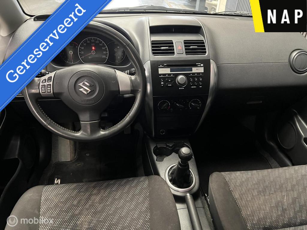 Suzuki SX4 1.6 Comfort NAP -Parkeersensor - Airco, Gebruikt, Zwart, 49 €/maand, Origineel Nederlands