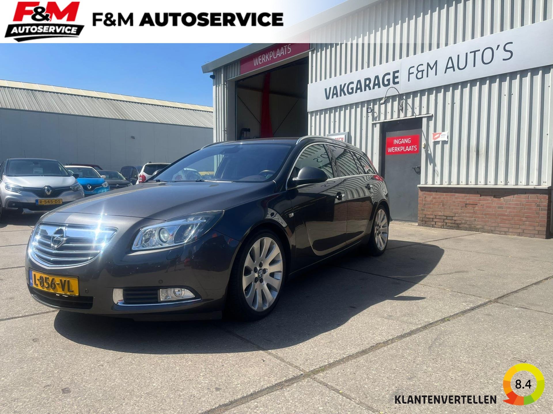 Opel Insignia Sports Tourer 2.8 T Cosmo 4x4 bomvol 260pk, Auto's, Opel, Automaat, Euro 5, Gebruikt, Leder en Stof