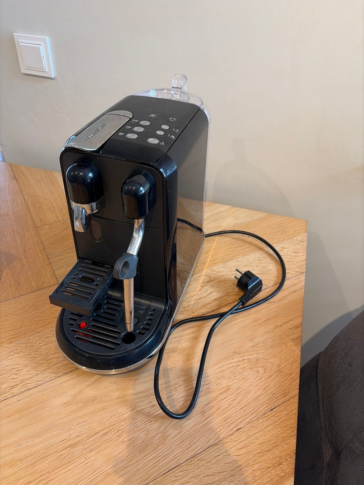 Sage Creatista Uno Nespresso machine, Gebruikt, Koffiemachine, Ophalen of Verzenden, 4 tot 10 kopjes