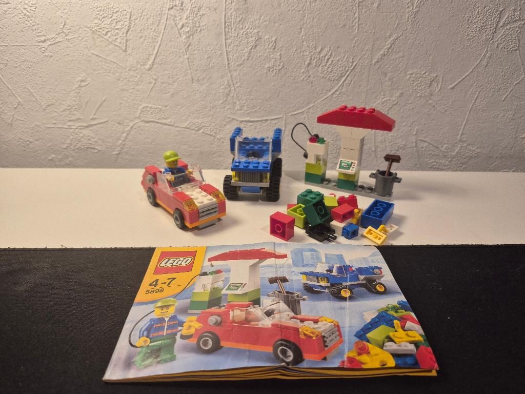 Lego Basic 5898 Cars Building Set, Gebruikt, Overige thema's, Lego, Ophalen of Verzenden