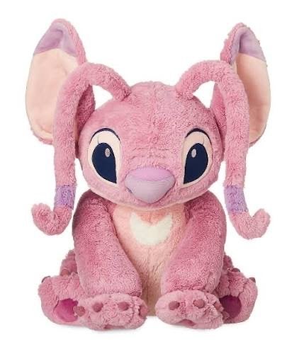Grote Roze Angel Knuffel - Lilo & Stitch Disney. Nieuw!, Met doos, Disney, Disney, Overige typen