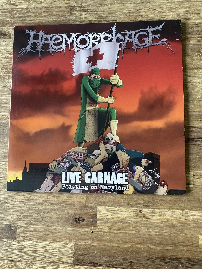 Haemorrhage – Live Carnage (Feasting On Maryland), LP, Ophalen of Verzenden, Zo goed als nieuw, 12 inch