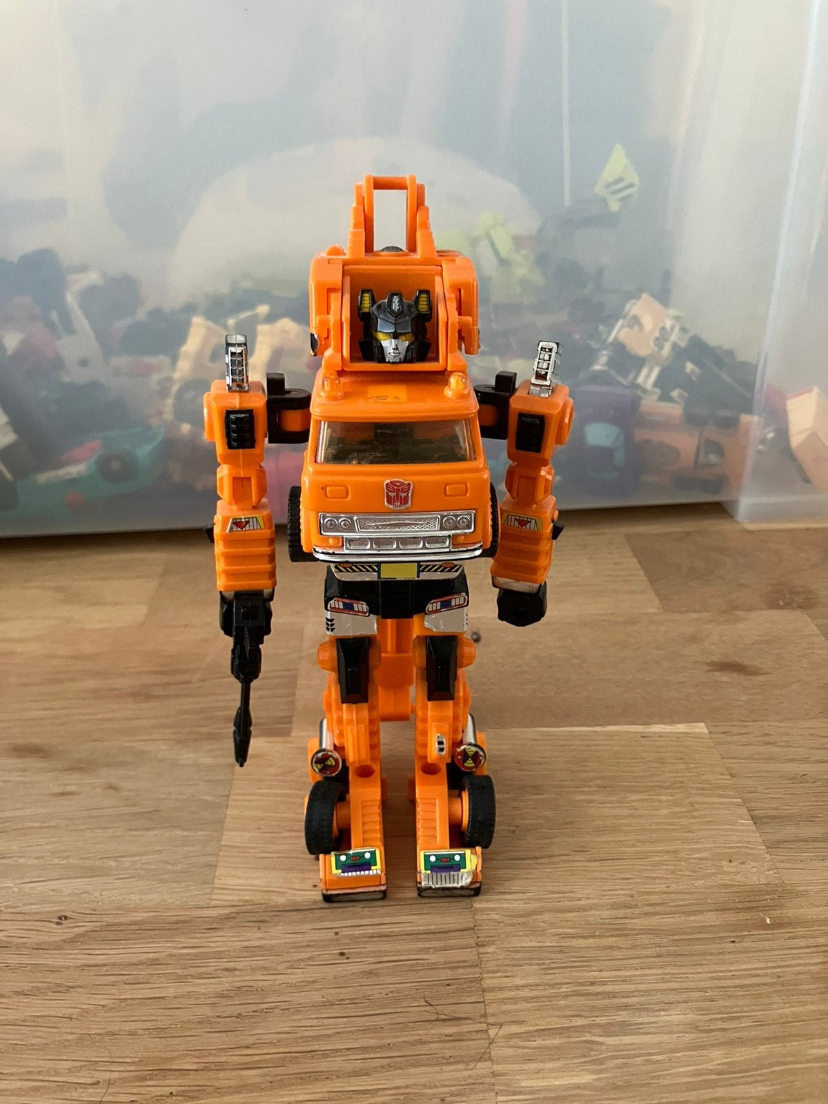 Transformers G1 Grapple, G1, Ophalen of Verzenden, Zo goed als nieuw, Decepticons