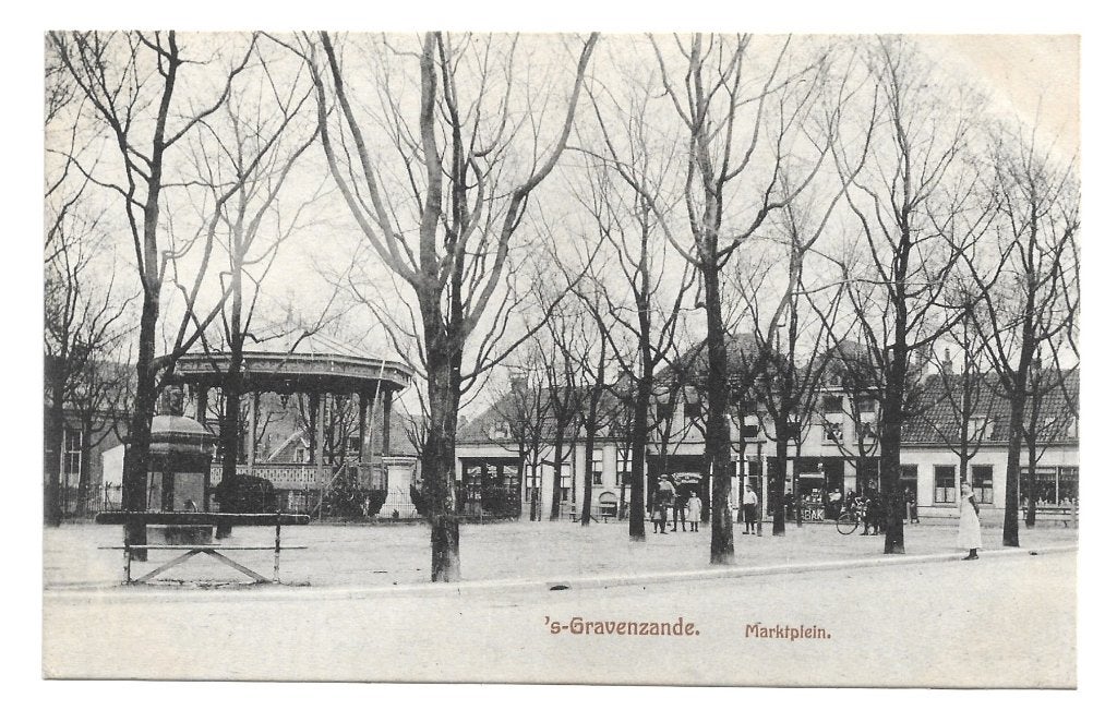 `S-Gravenzande, Verzenden, 1920 tot 1940, Gelopen, Zuid-Holland