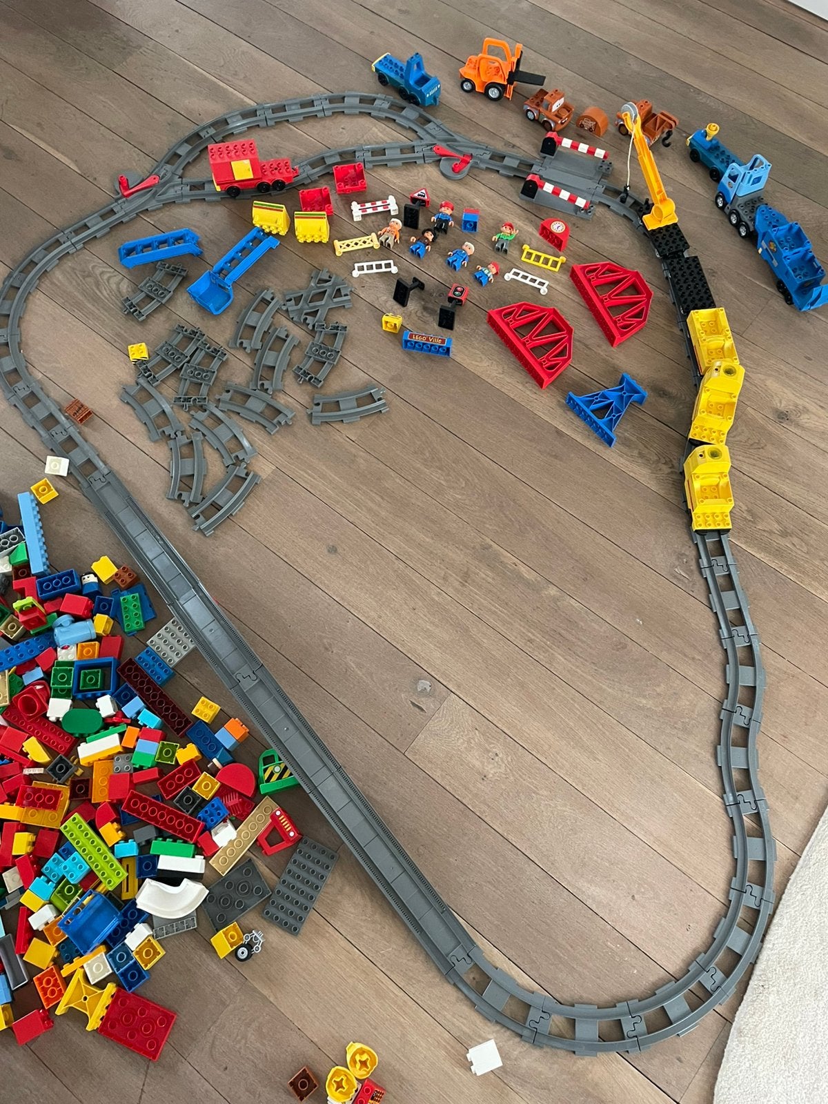 Duplo trein rails en veel meer, Kinderen en Baby's, Ophalen, Gebruikt, Duplo