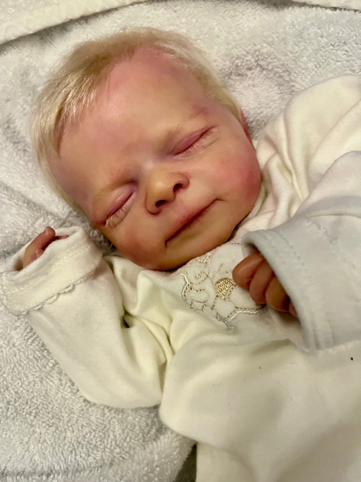 Prachtige Reborn Lillie - Zo goed als nieuw, Verzamelen, Poppen, Ophalen of Verzenden, Zo goed als nieuw, Babypop
