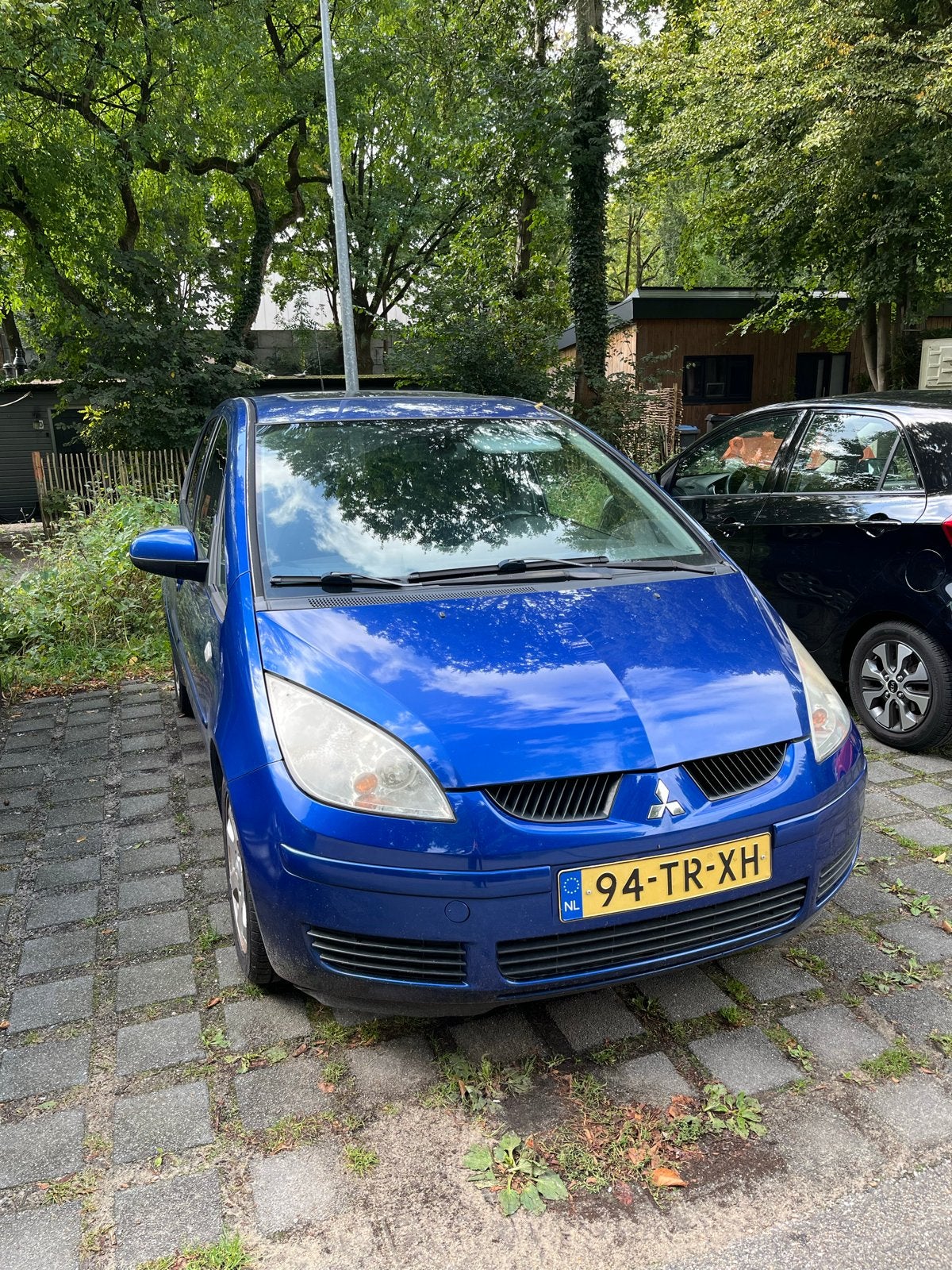 DEFECT Mitsubishi Colt 1.5 CZ5 2007 Blauw, Auto's, Mitsubishi, Particulier, Colt, ABS, Airbags, Airconditioning, Lichtmetalen velgen