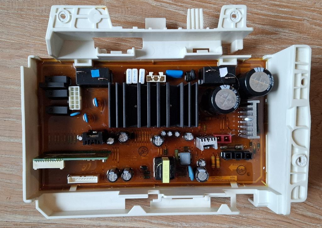 controller DC92 samsung wasmachine WF70, Gebruikt, Ophalen of Verzenden, Voorlader, 85 tot 90 cm