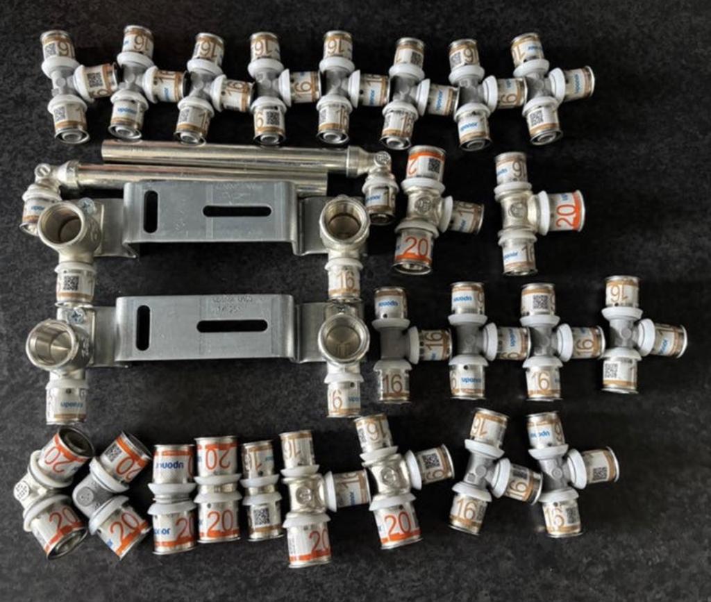27x uponor koppeling, Ophalen of Verzenden, Nieuw, Overige typen