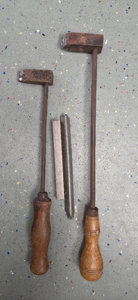 Antieke soldeerbouten, Ophalen of Verzenden