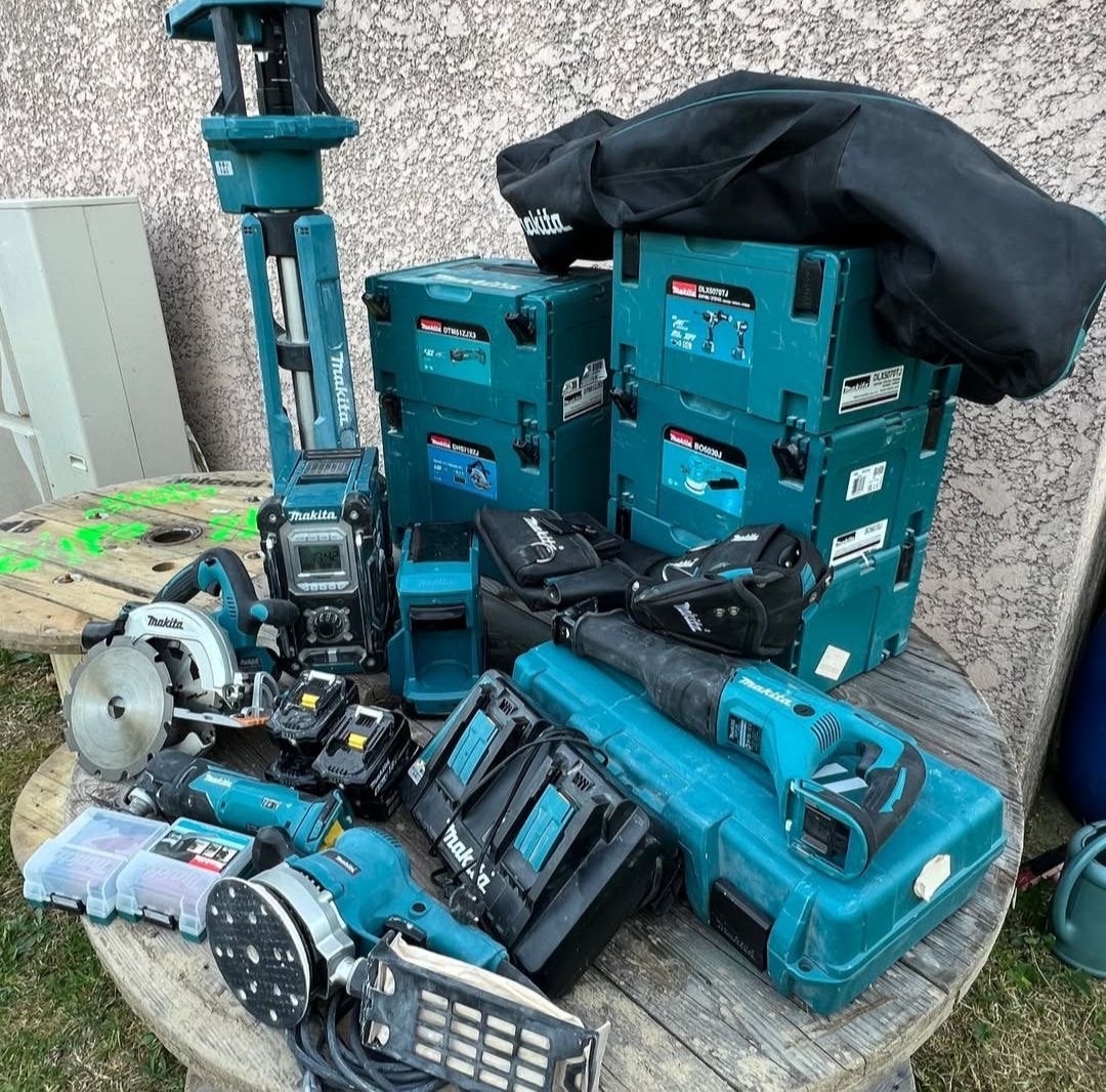 sets Makita-gereedschap, Ophalen of Verzenden, Zo goed als nieuw