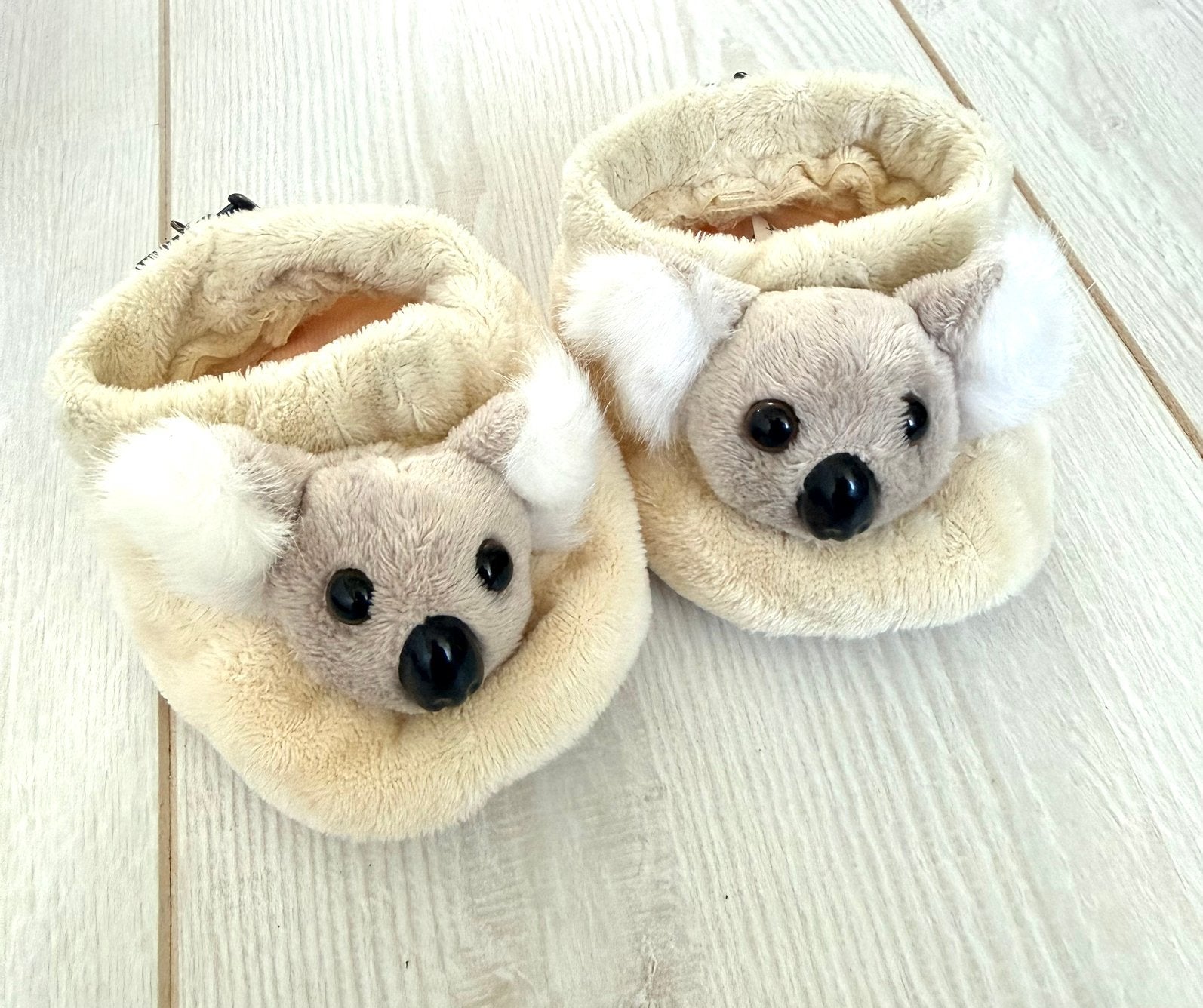 Baby slofjes Koala, Ophalen of Verzenden, Zo goed als nieuw, Jongetje of Meisje, Slofjes